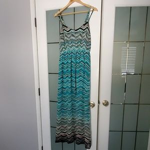 Striped Maxi Dress